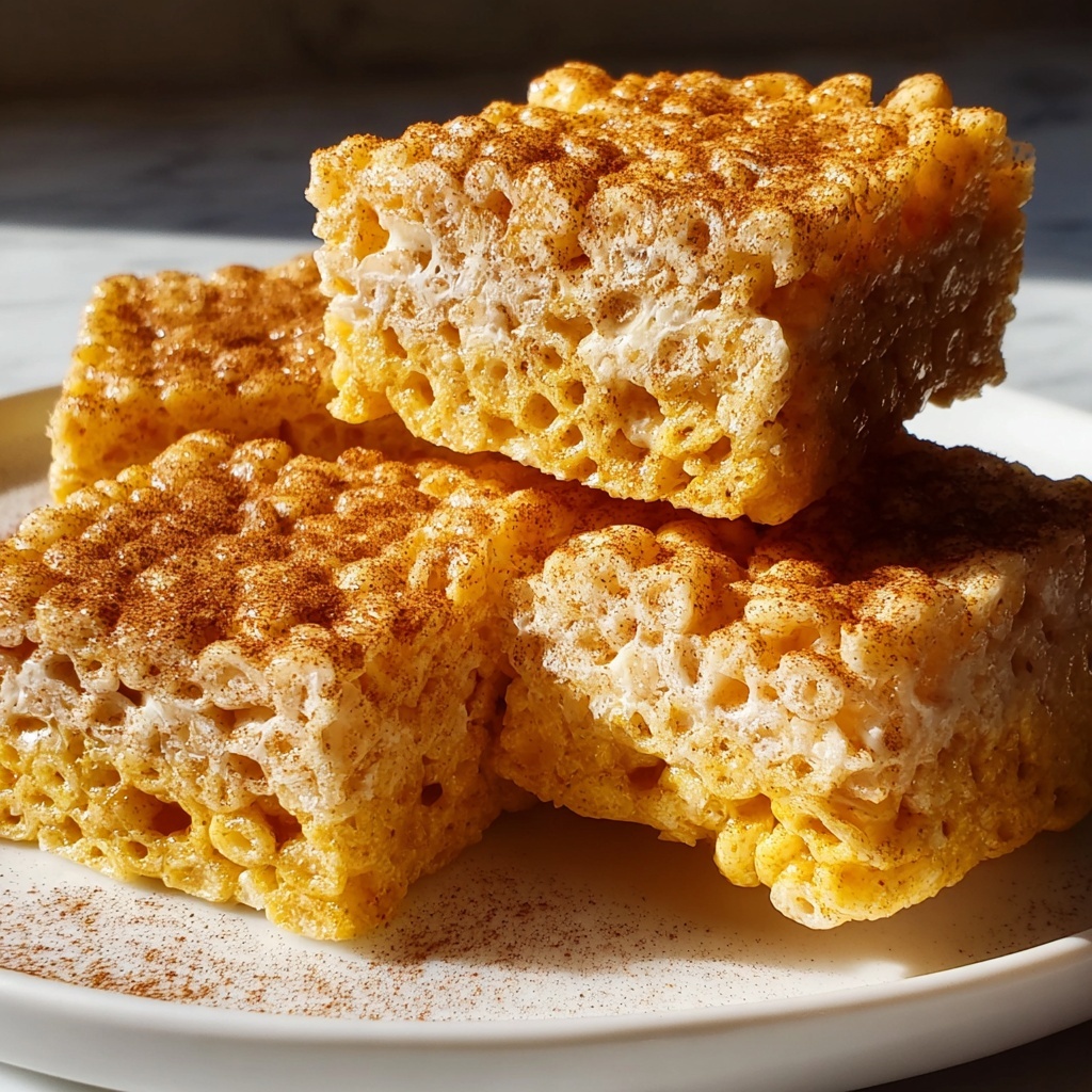Pumpkin Spice Rice Krispies Treats Recipe - Recipe Image
