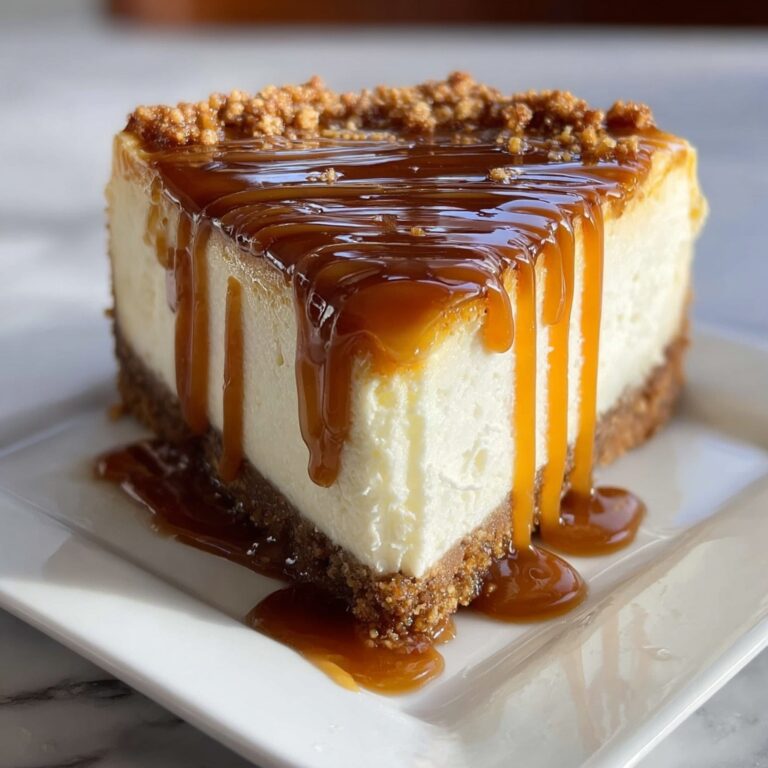 No Bake Salted Caramel Cheesecake Recipe for Sweet Bliss Recipe