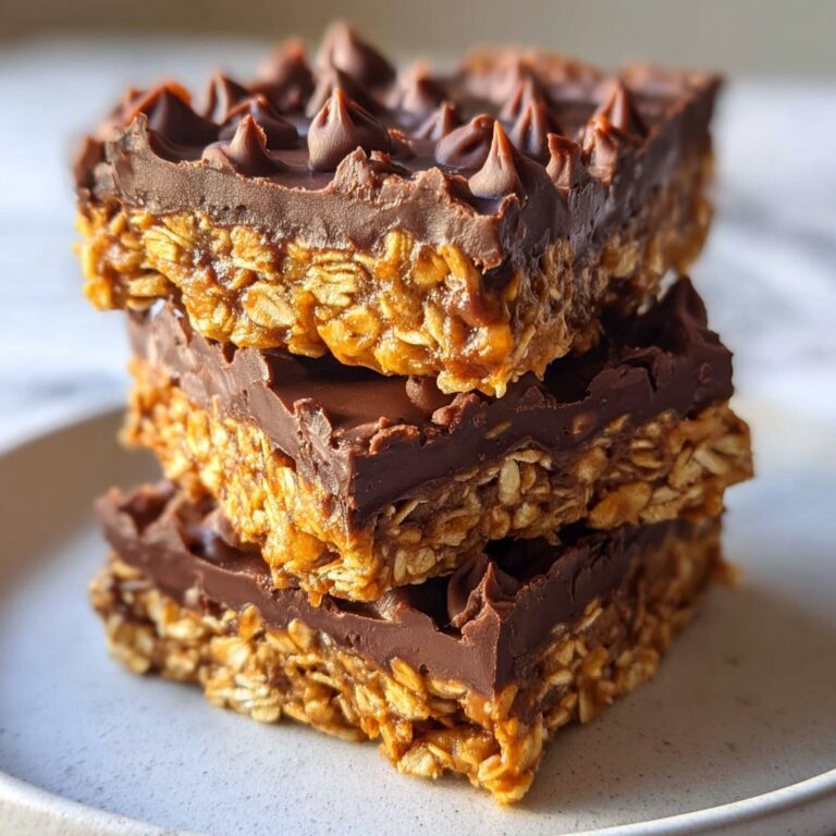 No Bake Chocolate Oat Squares Recipe: 5-Minute Comfort Treat Recipe
