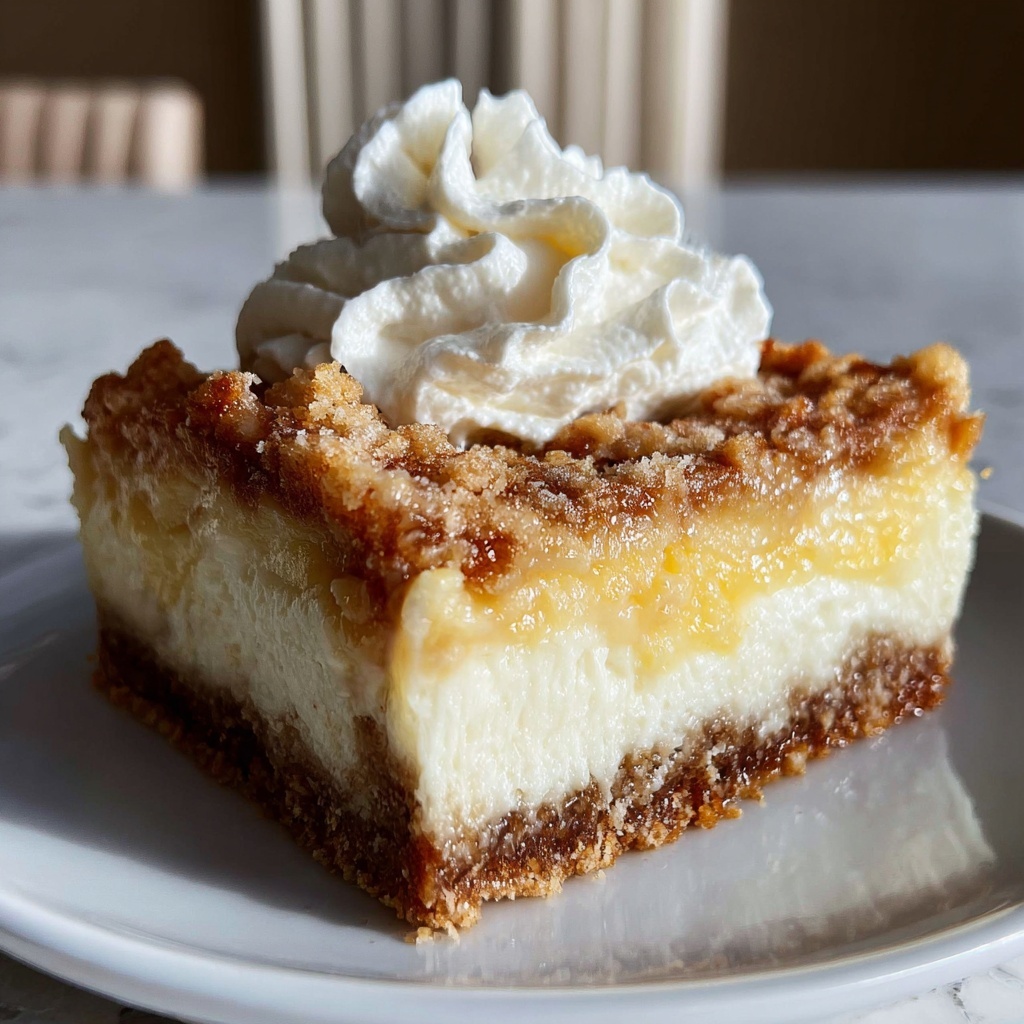 Delicious Banana Cream Cheesecake Bars Recipe - Recipe Image
