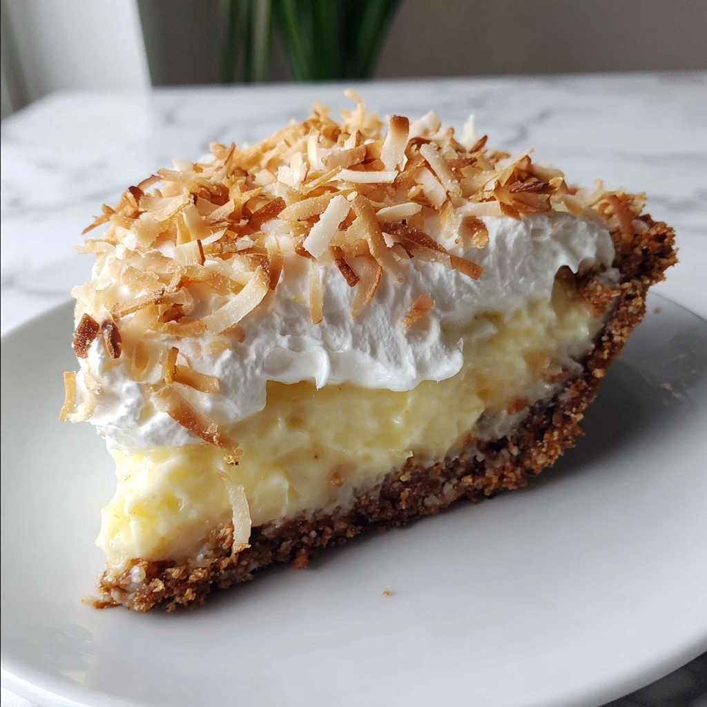 Delightful Coconut Cream Pie Recipe - Recipe Image