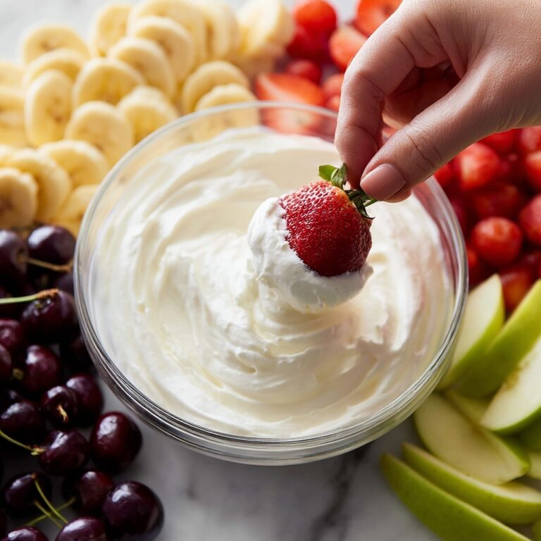 Easy Cream Cheese Fruit Dip Recipe