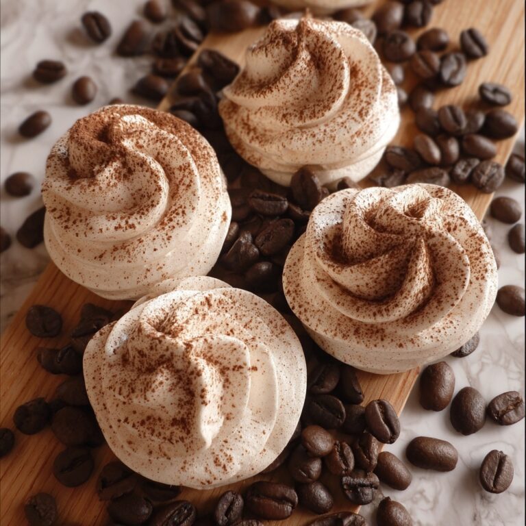 Espresso Meringue Cookies Recipe