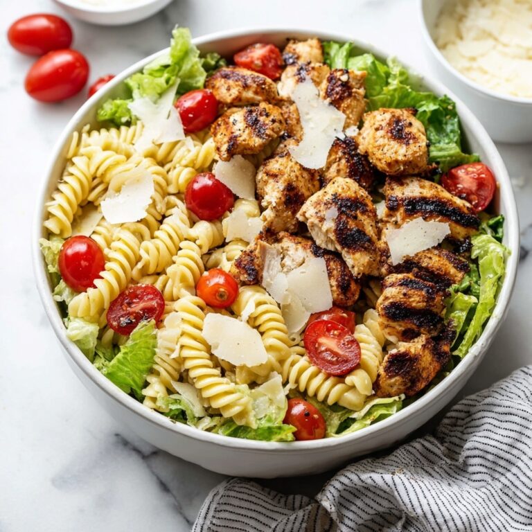 Chicken Caesar Pasta Salad Recipe