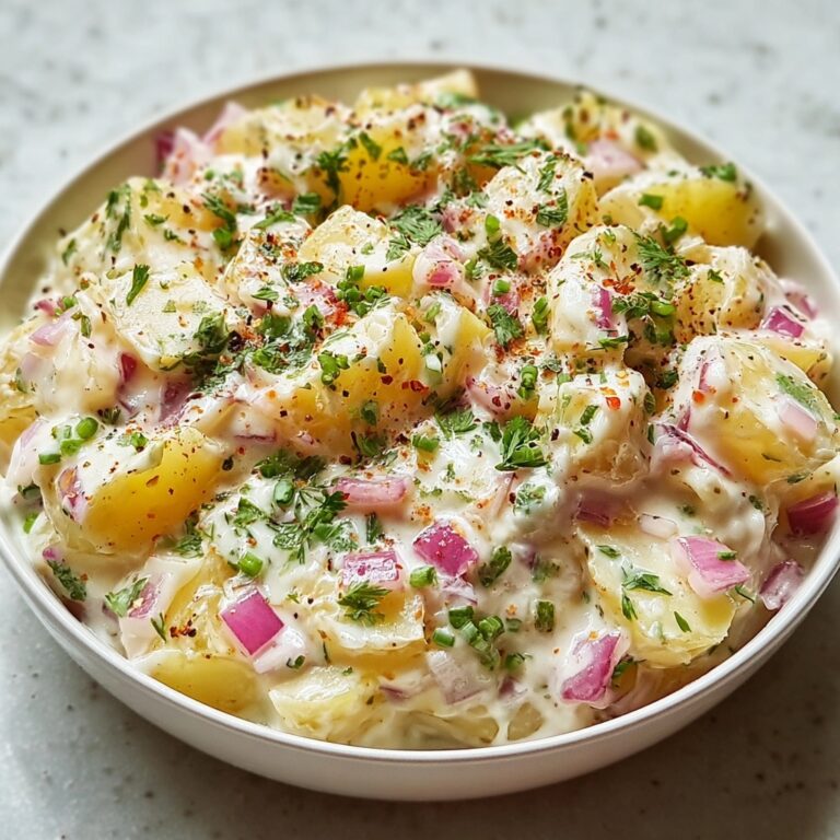 Smashed Potato Salad with Dill Pickles and Capers Recipe