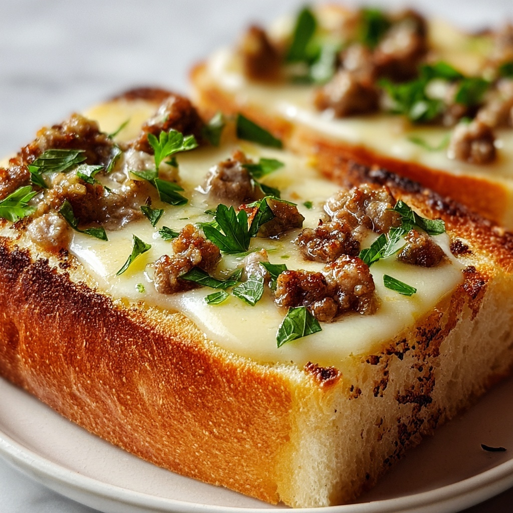 Garlic Philly Cheesesteak Bread Recipe - Recipe Image