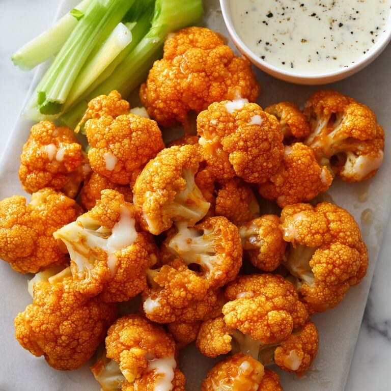 Air Fryer Buffalo Cauliflower Recipe