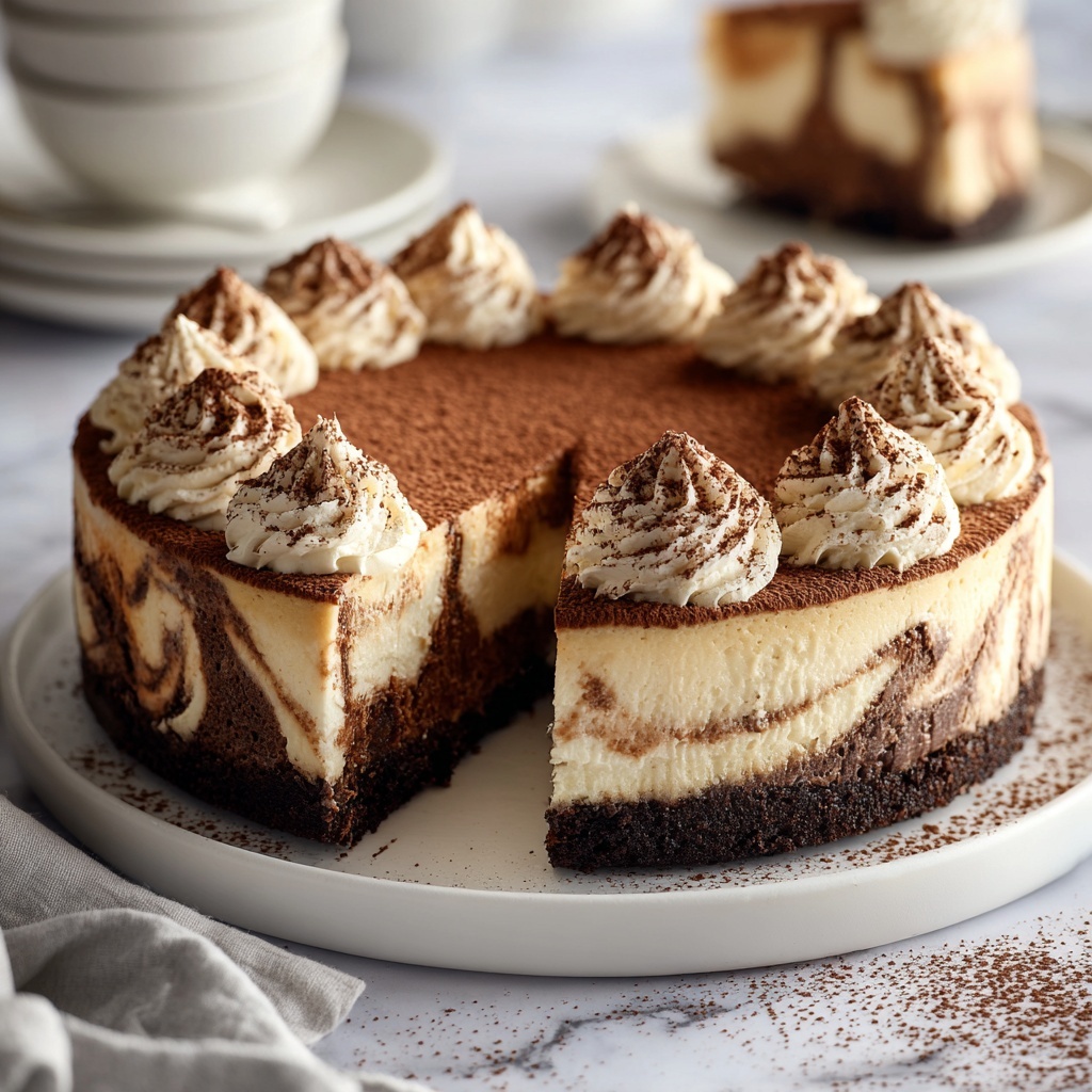 Tiramisu Cheesecake Recipe - Recipe Image