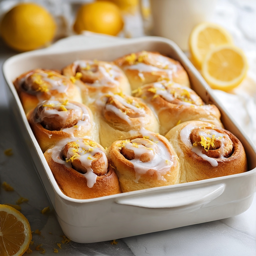 Lemon Rolls Recipe - Recipe Image