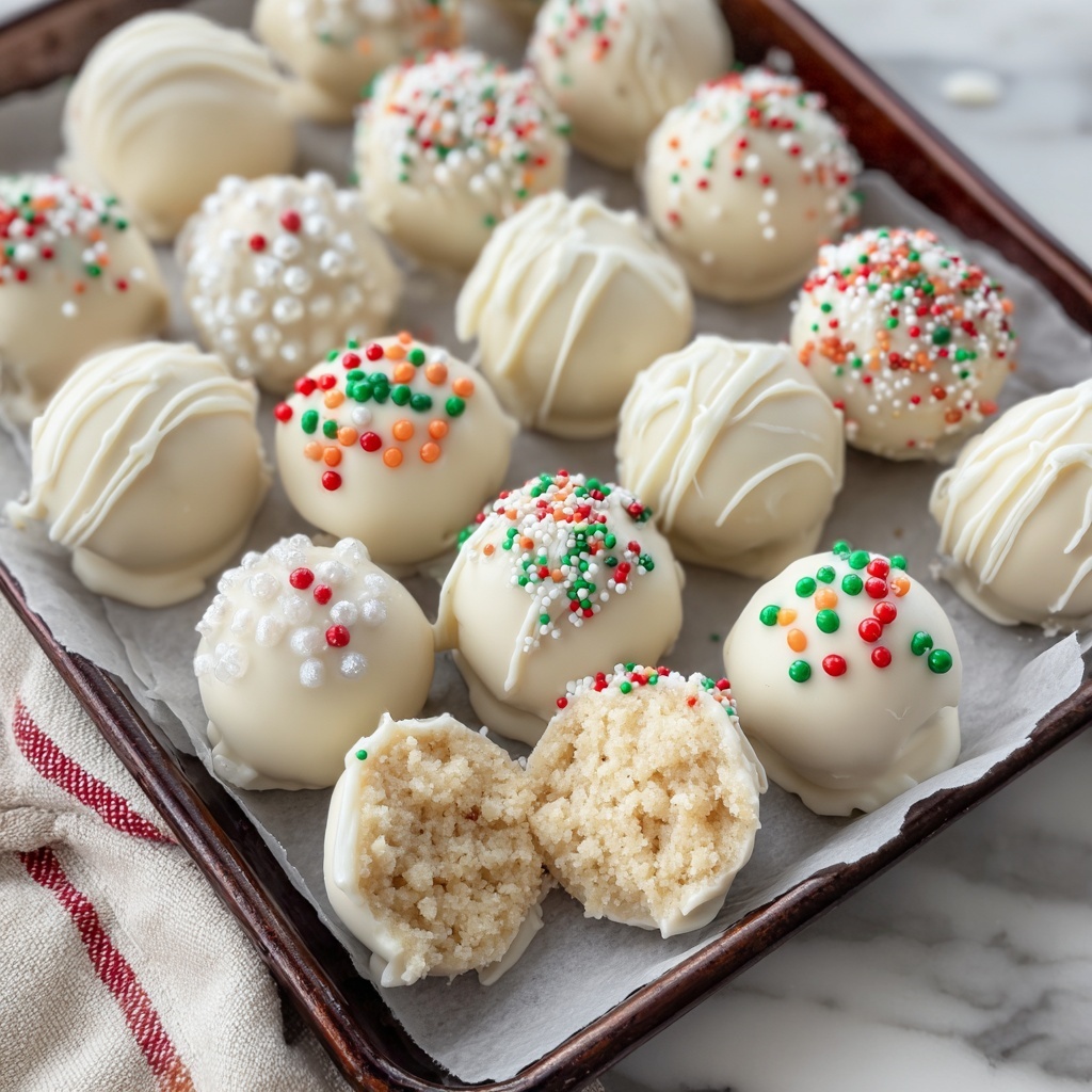 Sugar Cookie Truffles Recipe - Recipe Image