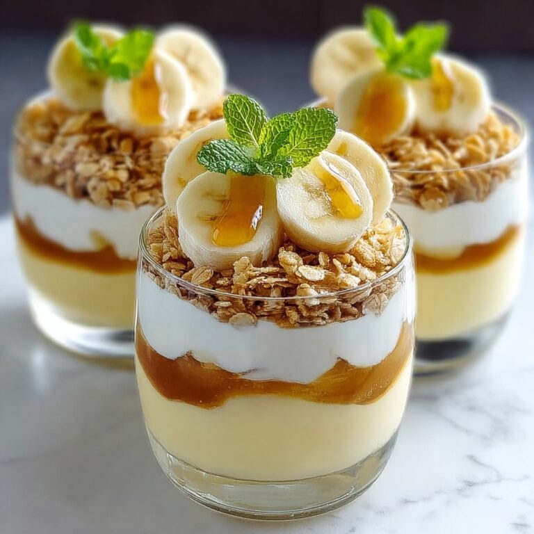 Healthy Banana Pudding with Greek Yogurt Recipe