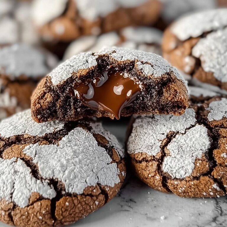 Decadent Chocolate Crinkle Blossom Cookies Recipe