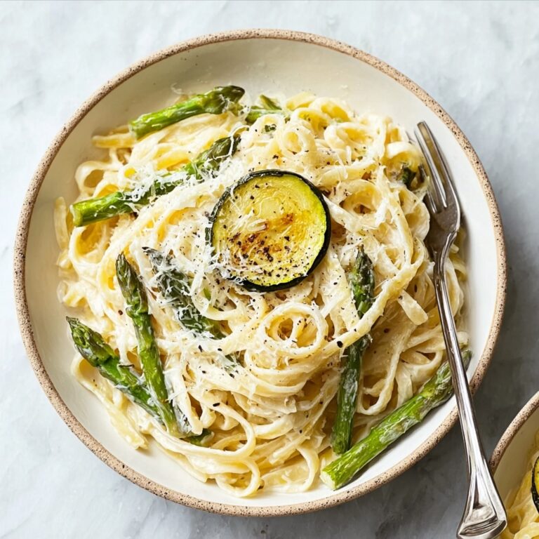 Vegan Lemon Asparagus Pasta That’s Creamy and Quick to Make Recipe