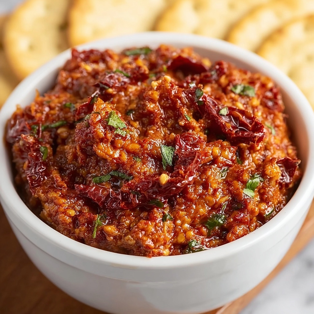 Sun-Dried Tomato Spread Recipe - Recipe Image