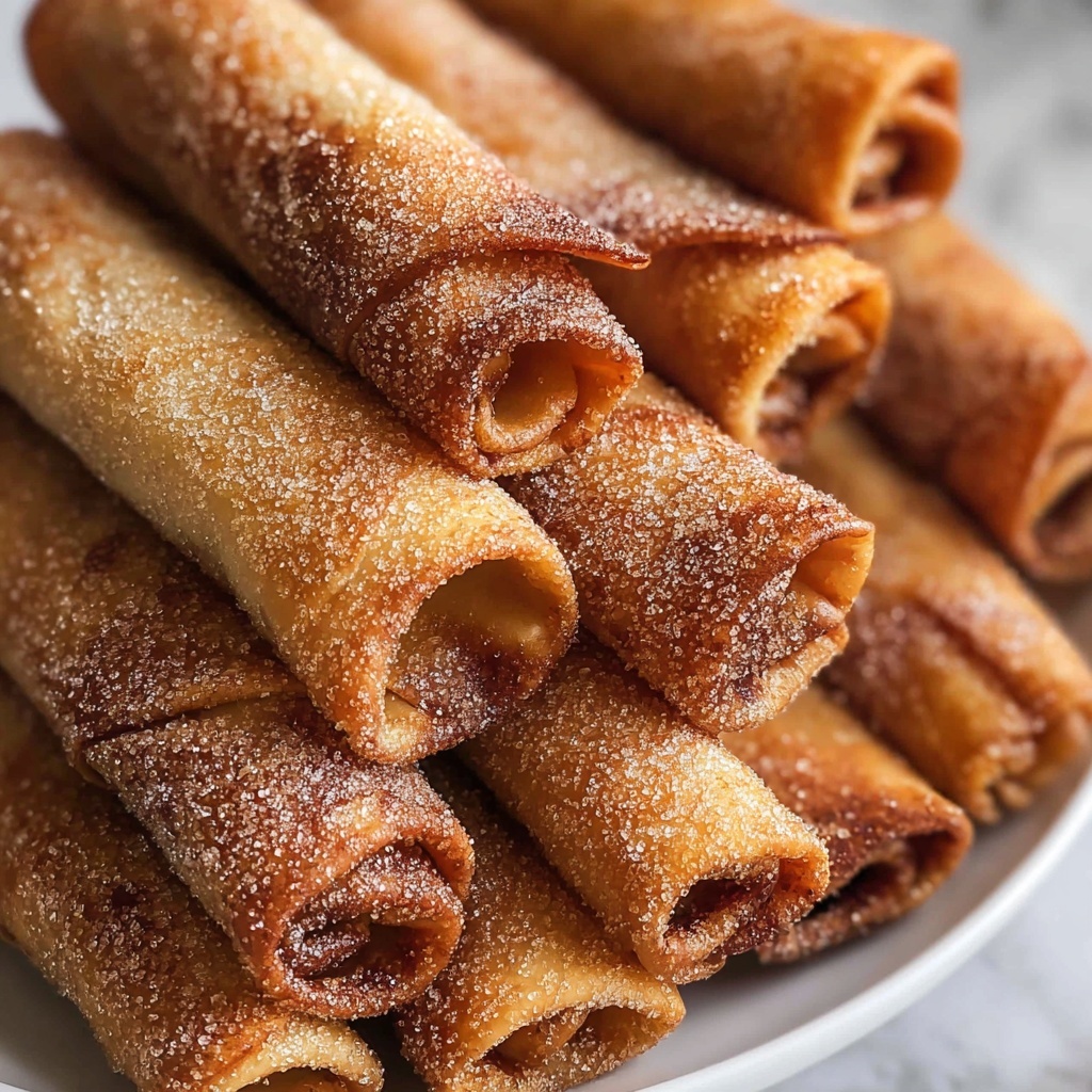 Apple Pie Egg Rolls Recipe - Recipe Image