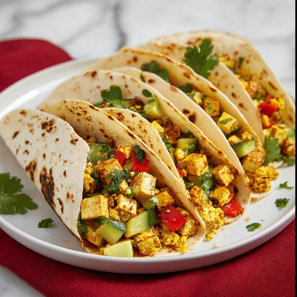 Vegan Breakfast Burritos Recipe - Recipe Image
