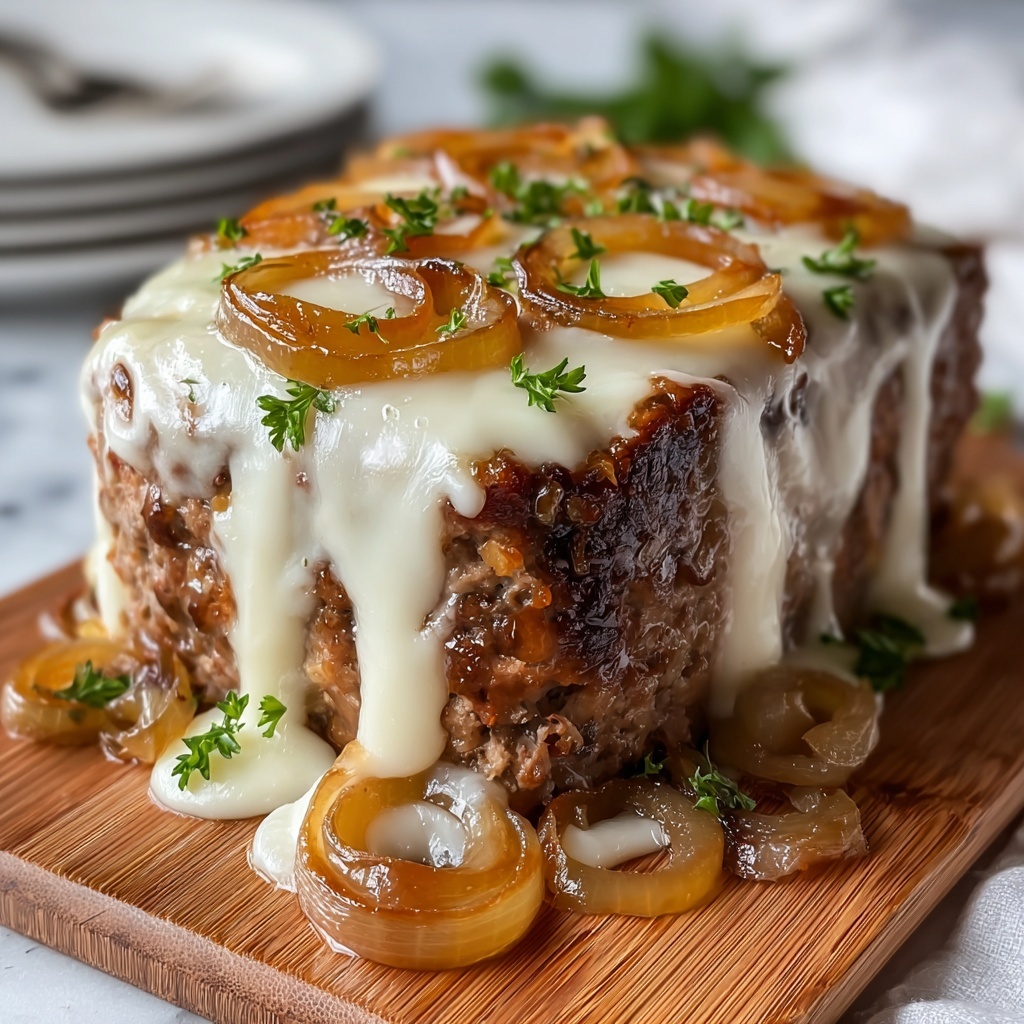 French Onion Meatloaf Recipe - Recipe Image