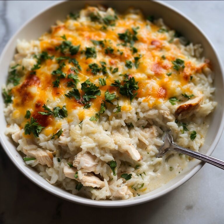 Creamy Chicken & Rice Casserole Recipe