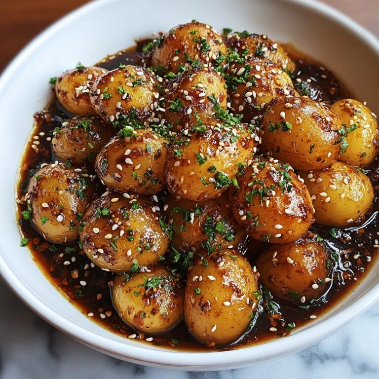Honey Mustard Roasted Baby Potatoes Recipe