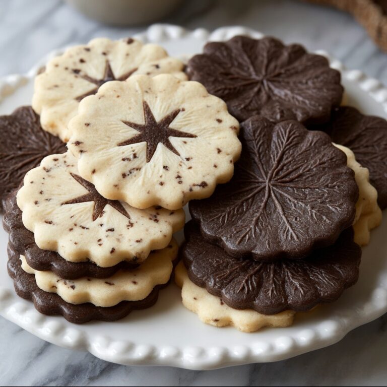 Espresso Shortbread Cookies Recipe