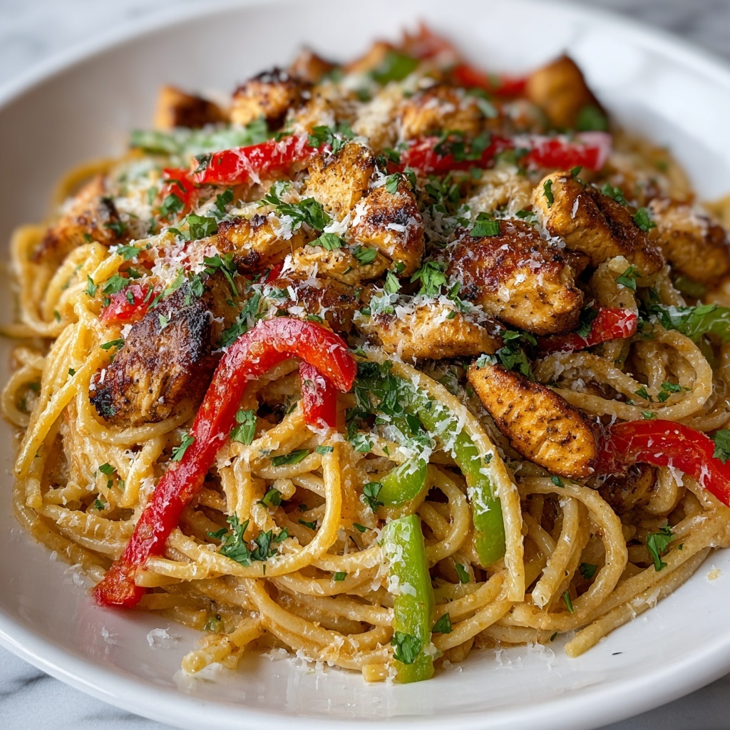 Macro Friendly Cajun Chicken Pasta Recipe - Recipe Image