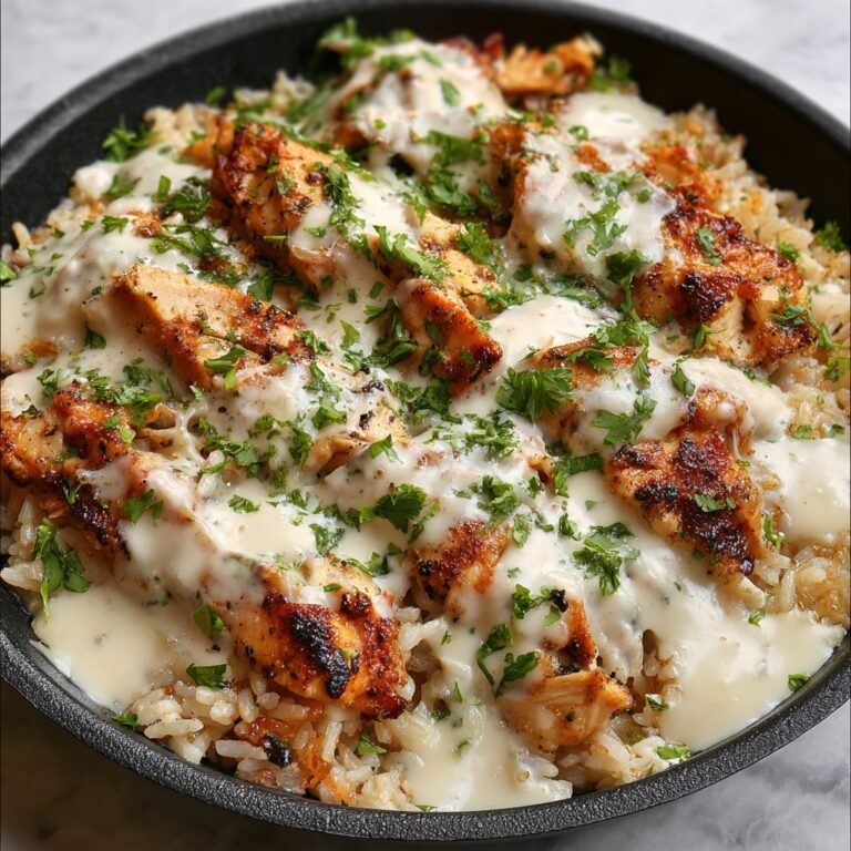 Creamy Chicken Cheese Rice Recipe