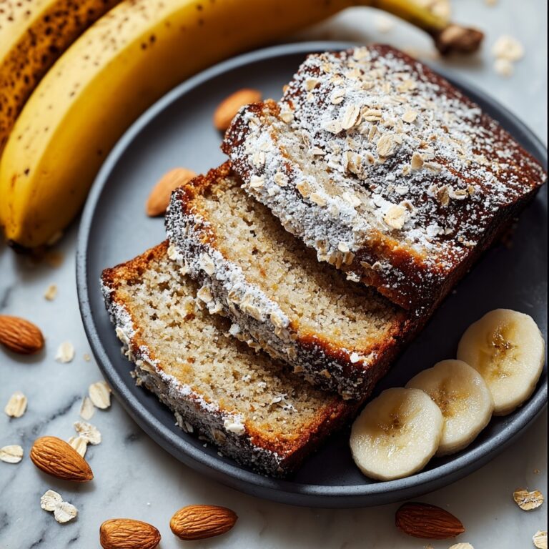 Almond Flour Banana Bread Recipe