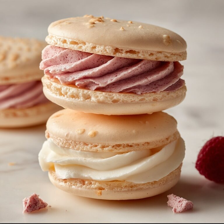 White Chocolate Raspberry Macarons Recipe
