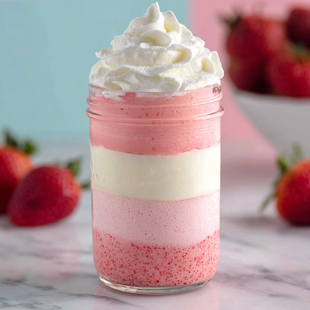 Strawberries and Cream Shake Recipe - Recipe Image
