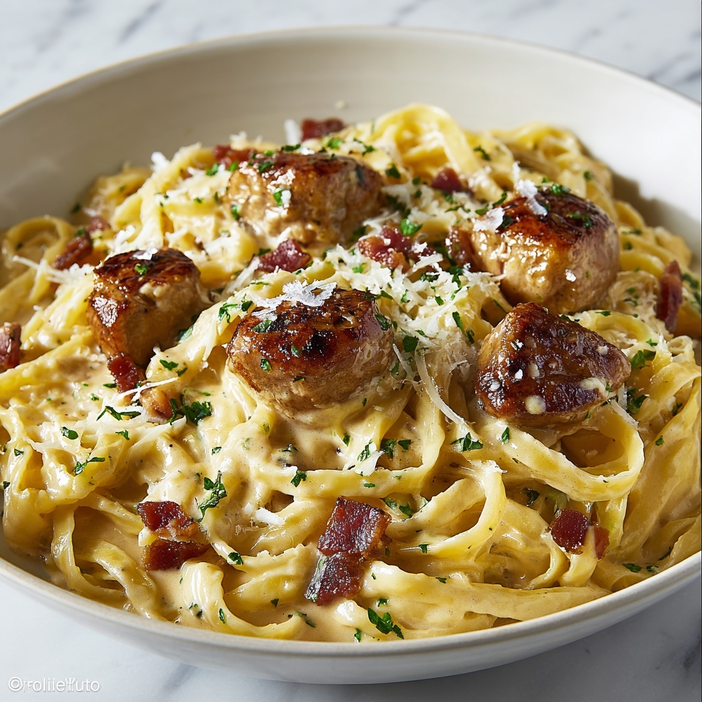 Chicken Carbonara Recipe - Recipe Image