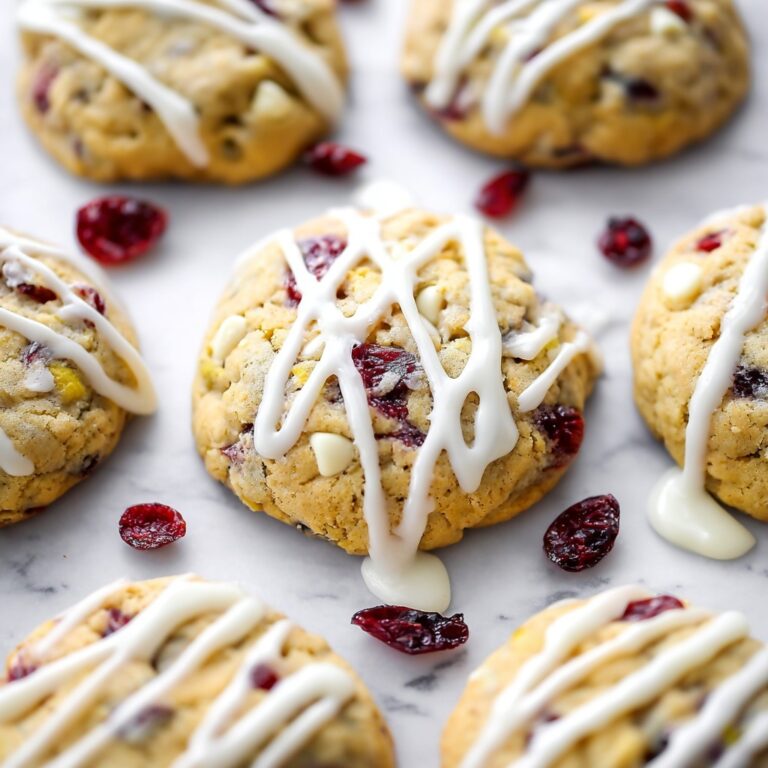 White Chocolate Cranberry Orange Cookies Recipe