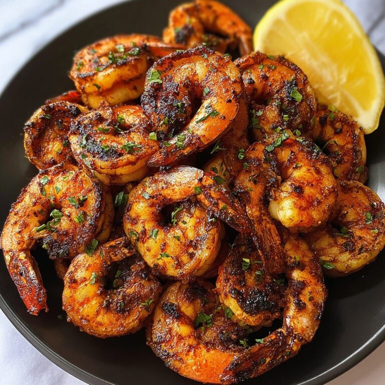 Easy Cajun Blackened Shrimp Recipe