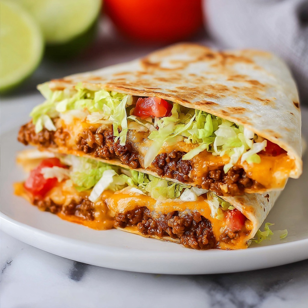 Copycat Crunchwrap Supreme Recipe - Recipe Image