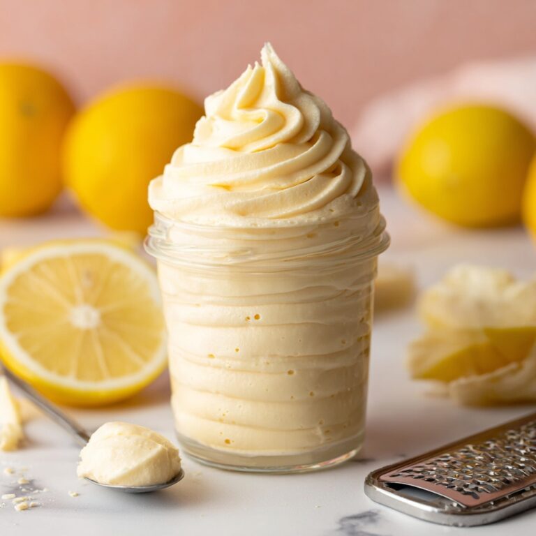 Vegan Lemon Frosting (German Buttercream) Recipe