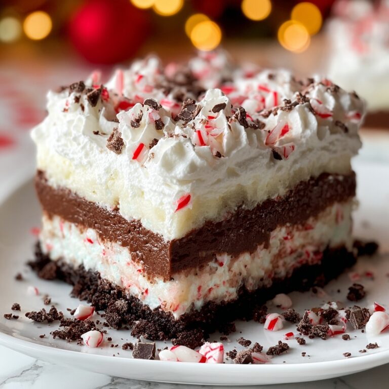 Chocolate Peppermint Lasagna Recipe