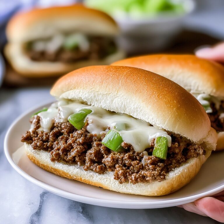 Ground Beef Philly Cheese Steak Recipe