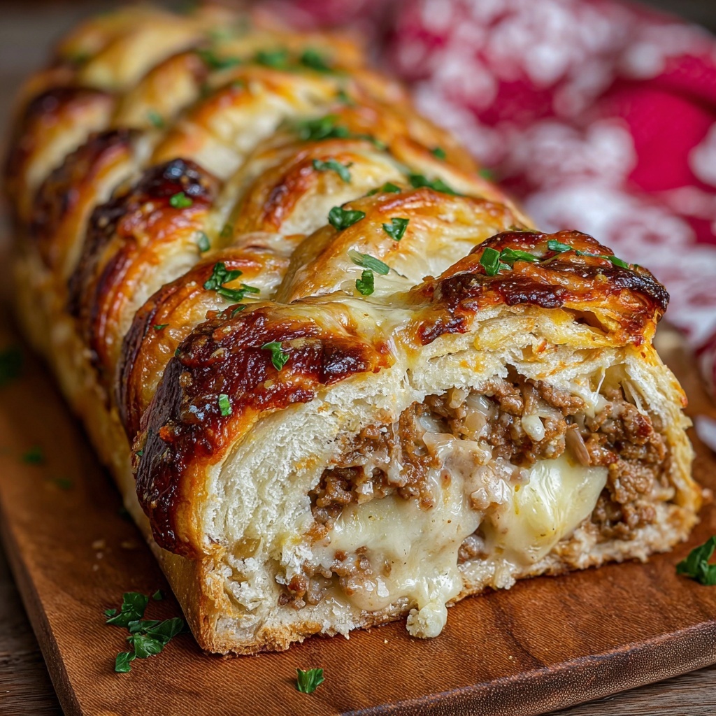 Philly Cheesesteak Stromboli Recipe - Recipe Image