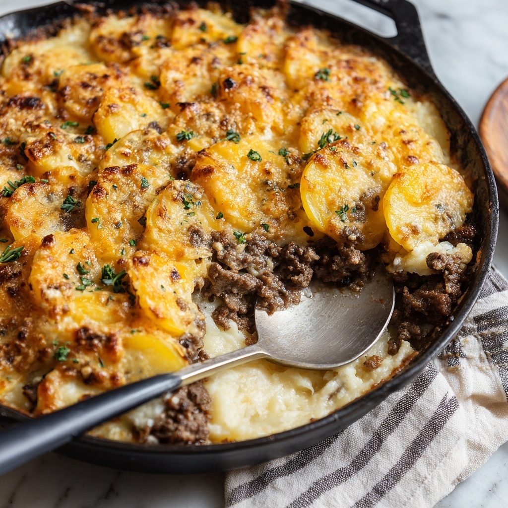 Hobo Casserole: A Cozy and Hearty Layered Comfort Meal Recipe - Recipe Image