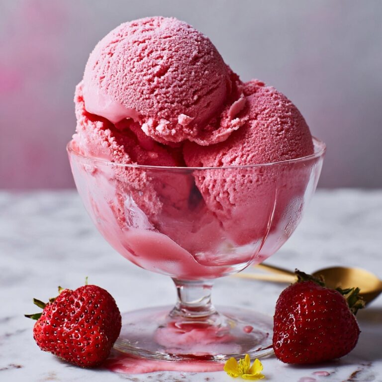 Strawberry Sorbet Recipe