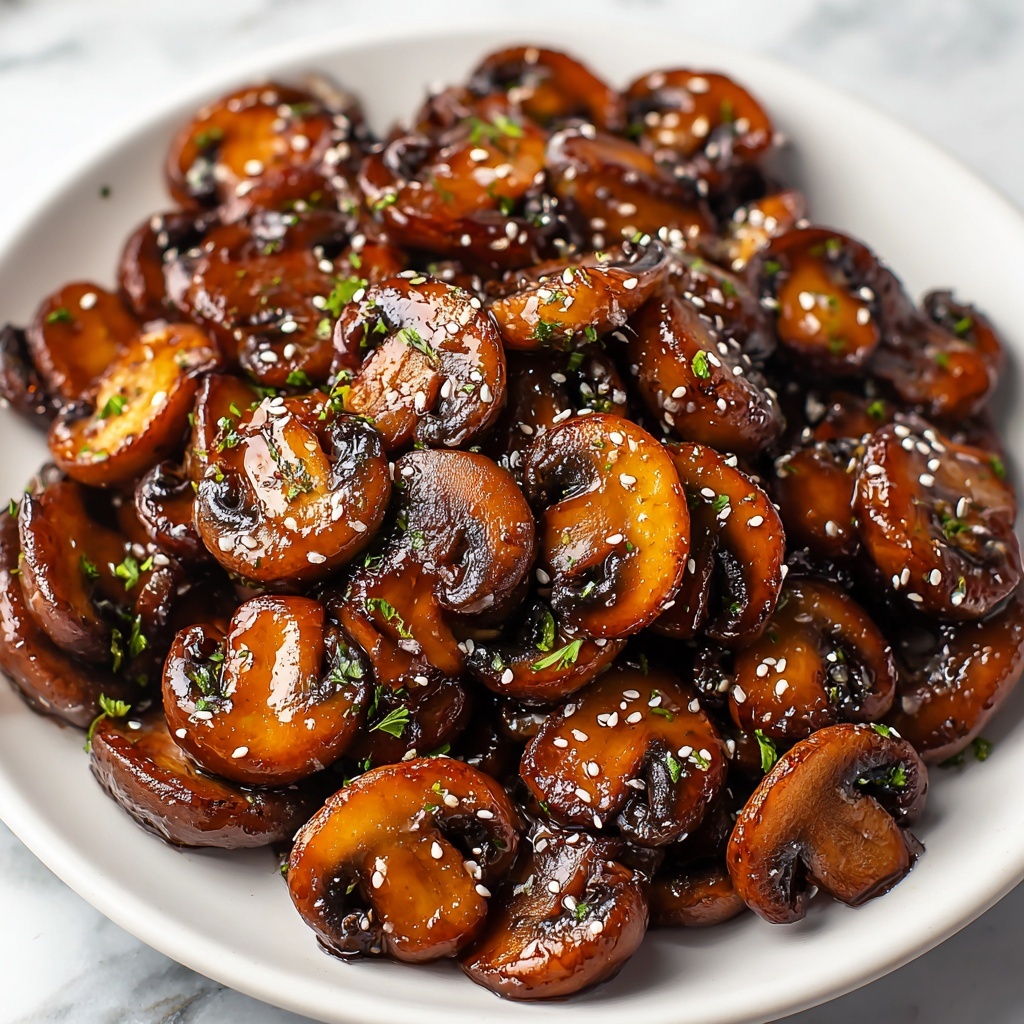 Gochujang Mushrooms Recipe - Recipe Image