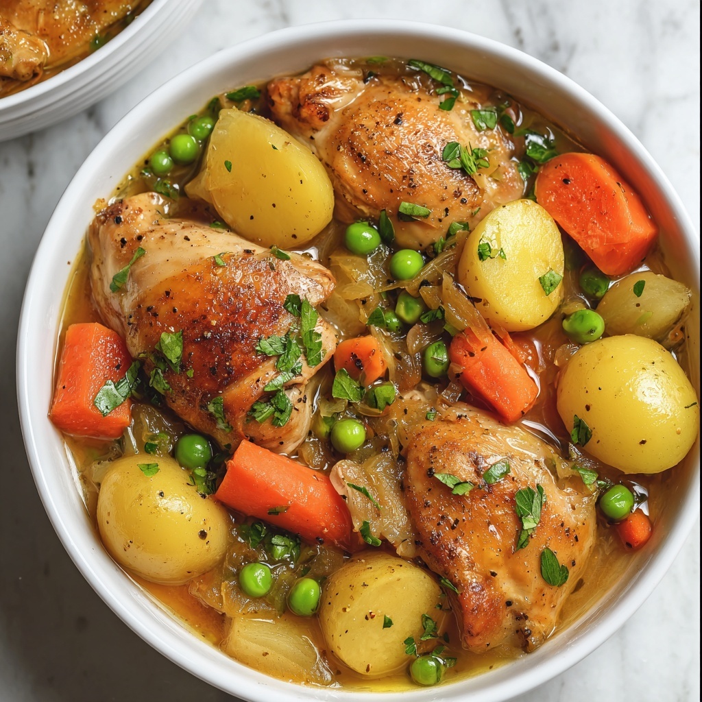 Slow Cooker Chicken Stew Recipe - Recipe Image