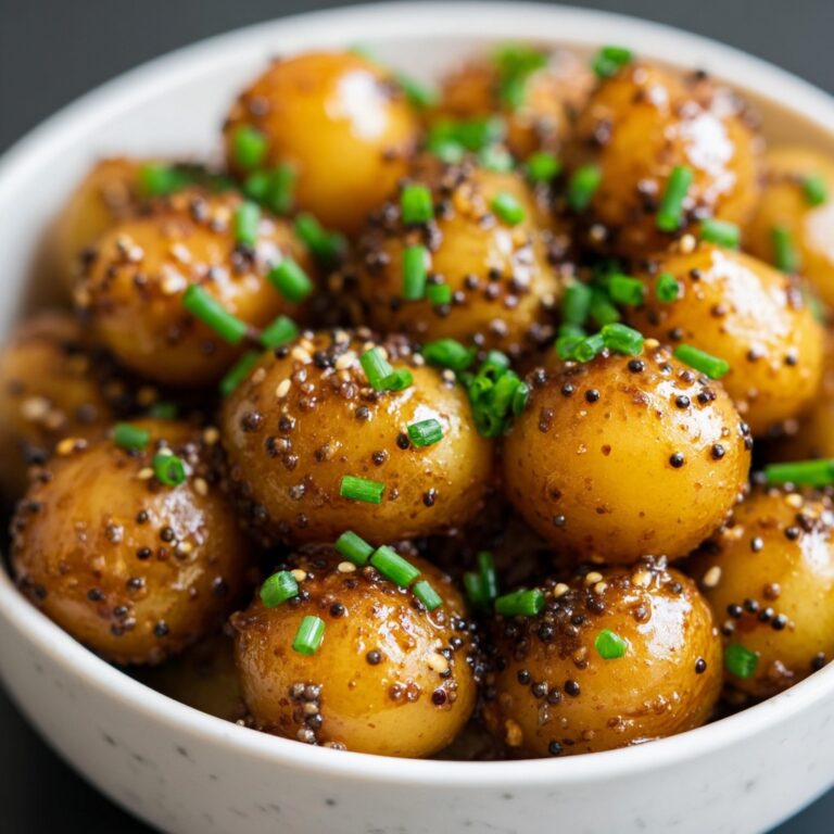 Mustard Potato Poppers Recipe