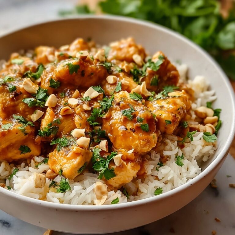 Slow Cooker Peanut Chicken Recipe