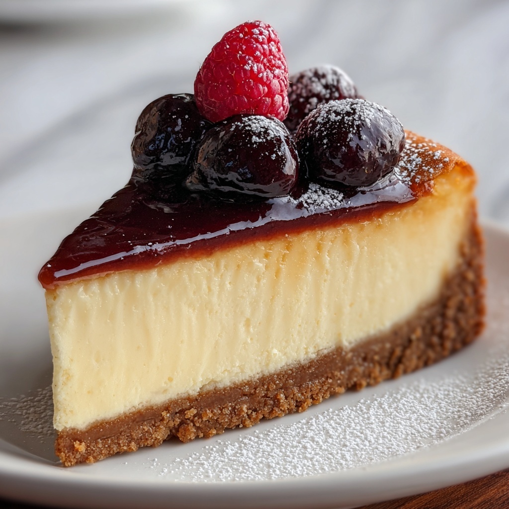 Classic New York-Style Cheesecake Recipe - Recipe Image