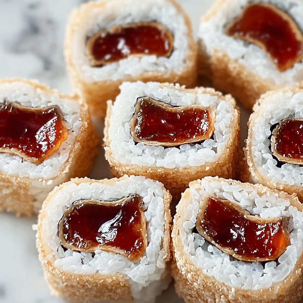 Peanut Butter and Jelly Sushi Recipe - Recipe Image