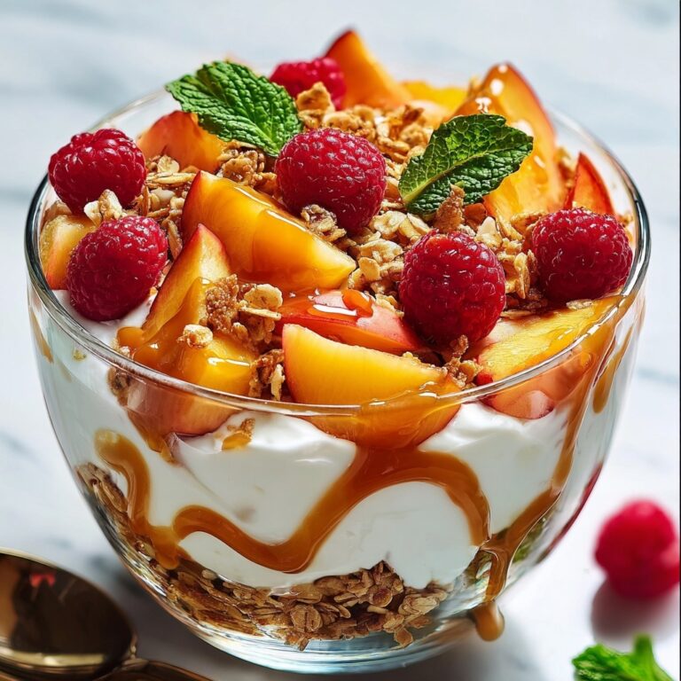 Savory Millionaire Peach Salad Recipe