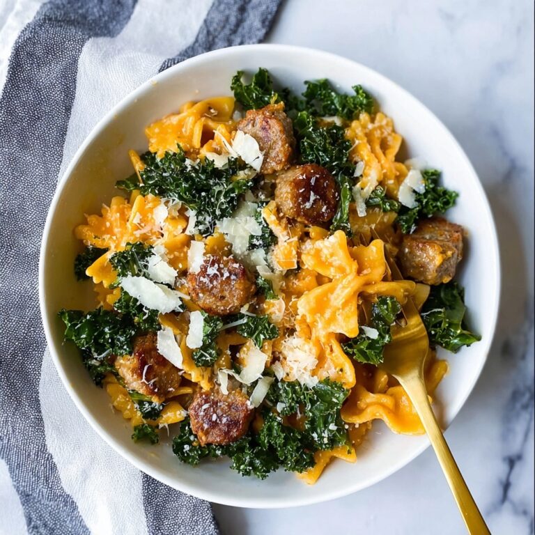 Butternut Squash Sausage Pasta Recipe