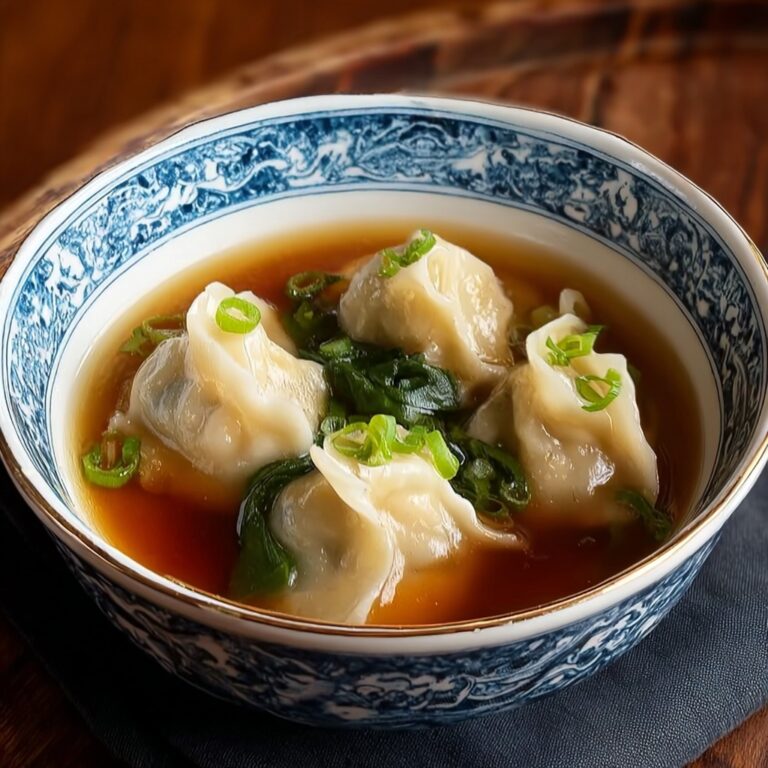 Easy Wonton Soup Recipe