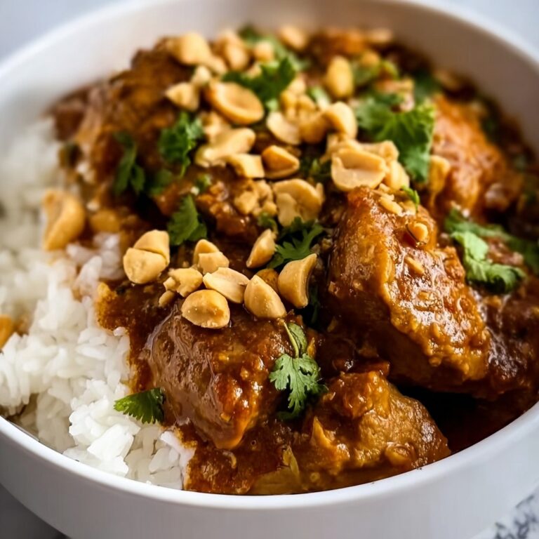 Slow Cooker Peanut Chicken Recipe