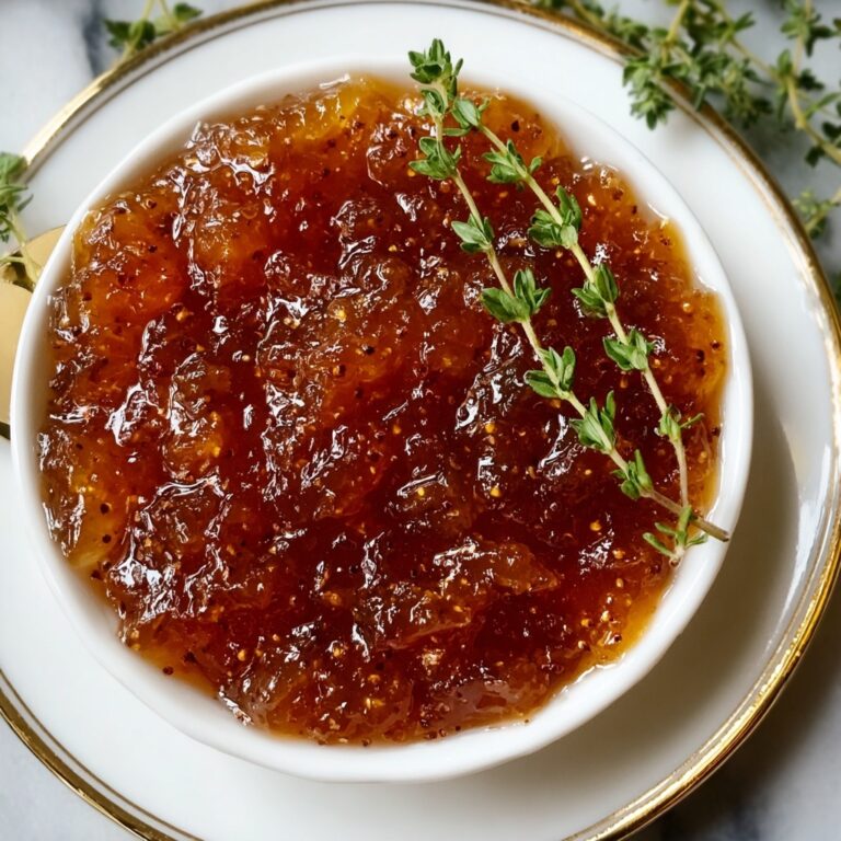 Homemade Apple Thyme Jam Recipe